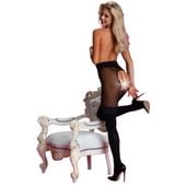 Rajstopy z Dziurką w Kroku Secretary 30/60 Den XXL