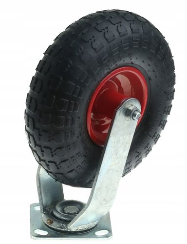 Koło pompowane 250mm 4.10/3.50-4 obrotowe skrętne 150kg wózka na Arena.pl