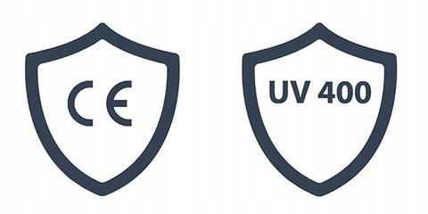 Czarne Okulary Przeciwsłoneczne LENONKI Unisex UV na Arena.pl