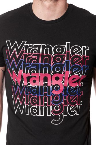WRANGLER WRANGLER TEE JET SET W7B69FKOJ S na Arena.pl