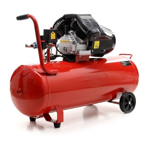kompresor olejowy 100l 2 tłoki kd1480 + separator zdjęcie 5