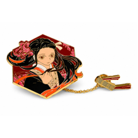 Nezuko Kamado | 6 cm | Metal | Przypinka Anime | Demon Slayer