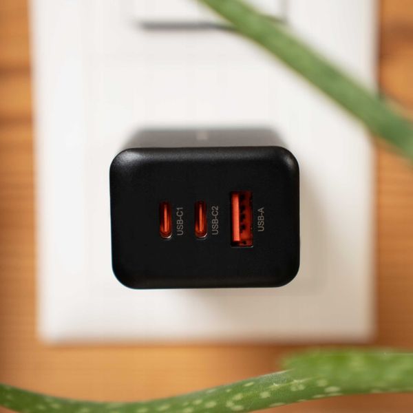 Spacecase Usb Charger 65W Gan Sc008B Black zdjęcie 12