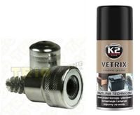 Szczotka do czyszczenia klem + wazelina techniczna