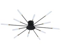 Plafon lampa LED sufitowa metalowa AT87-12SL-Black