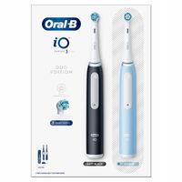 Szczoteczka elektryczna w technologii Braun, Oral-B iO 3 Black & Blue