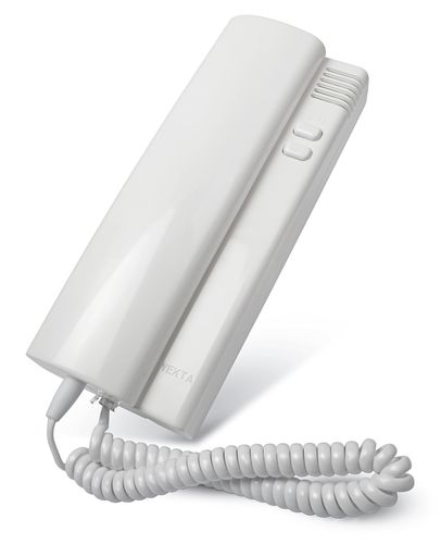 Domofon unifon analogowy Wekta TK6 biały 3+1, 5+1 na Arena.pl