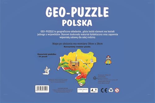 geo-puzzle polska 2595 na Arena.pl