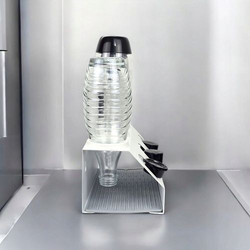 OCIEKACZ STOJAK METALOWY BIAŁY NA 3 BUTELKI DO SATURATORA SODASTREAM BRITA na Arena.pl