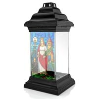 Znicz dla Górnika z Nadrukiem Św. Barbary Kapliczka na Grób Cmentarz