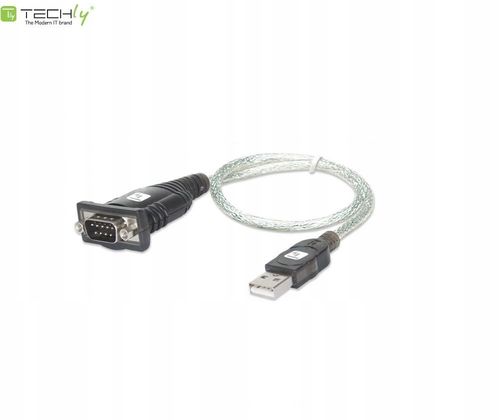 Kabel adapter Techly USB na port szeregowy RS232/COM/DB9 na Arena.pl