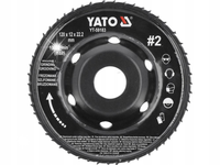 YATO TARNIK FREZ PEŁNY WYPUKŁY TARCZA 120x12mm #2