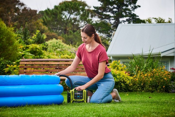 RYOBI KOMPRESOR POMPKA AKUMULATOROWA PROGRAMOWALNY INTERFEJS R18MI-0 18V zdjęcie 14