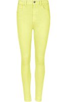 M&S Cytrynowe Jeansy Super Skinny Tencel, Regular - 34 / XS