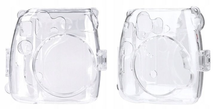 Futerał case INSTAX Mini 8 9 11 TRANSPARENTNY +PASEK zdjęcie 2