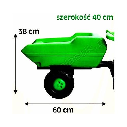 BJ PRZYCZEPA BLUE DO TRAKTORA QUADA 3 KOLORY na Arena.pl