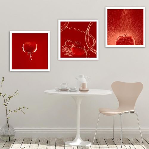 Deco Panel, Pomidor i krople wody 60x60 na Arena.pl