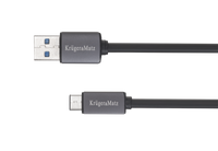 KM0348 Kabel USB wtyk 3.0V - wtyk typu C 5G 1.0 K