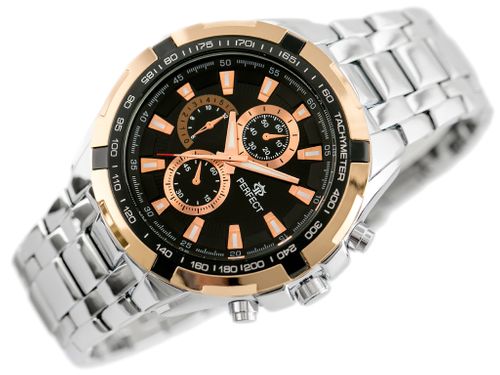 PERFECT - MILTON - silver/black/rose (zp112h) na Arena.pl