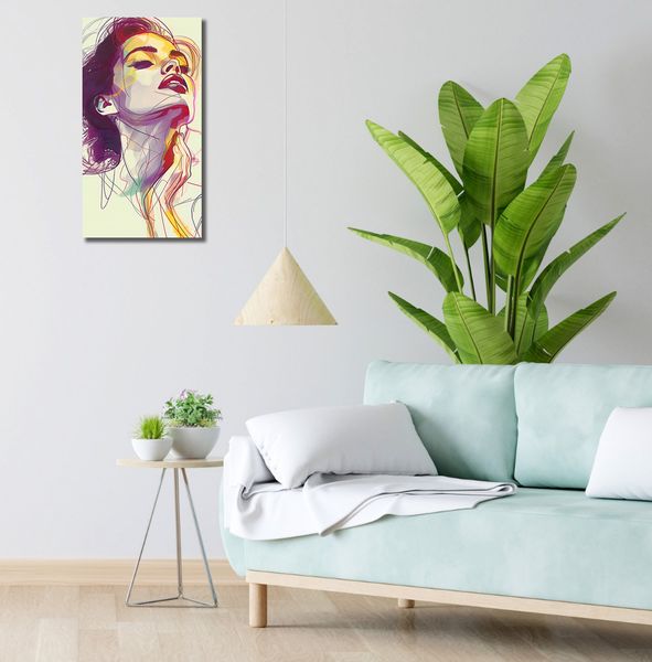 Obraz 30x60cm Płynność zdjęcie 2