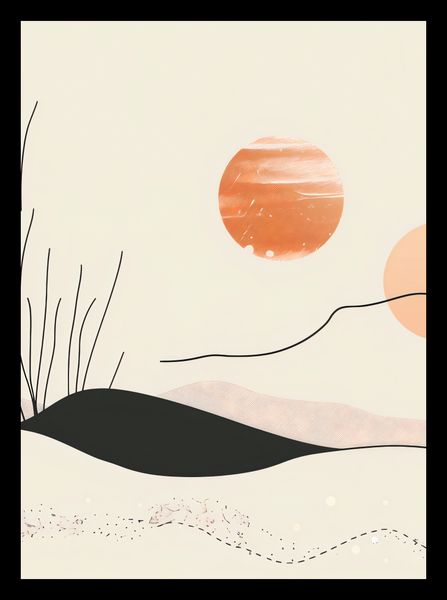 Plakat 40x55cm Miękkie Wzgórze zdjęcie 2
