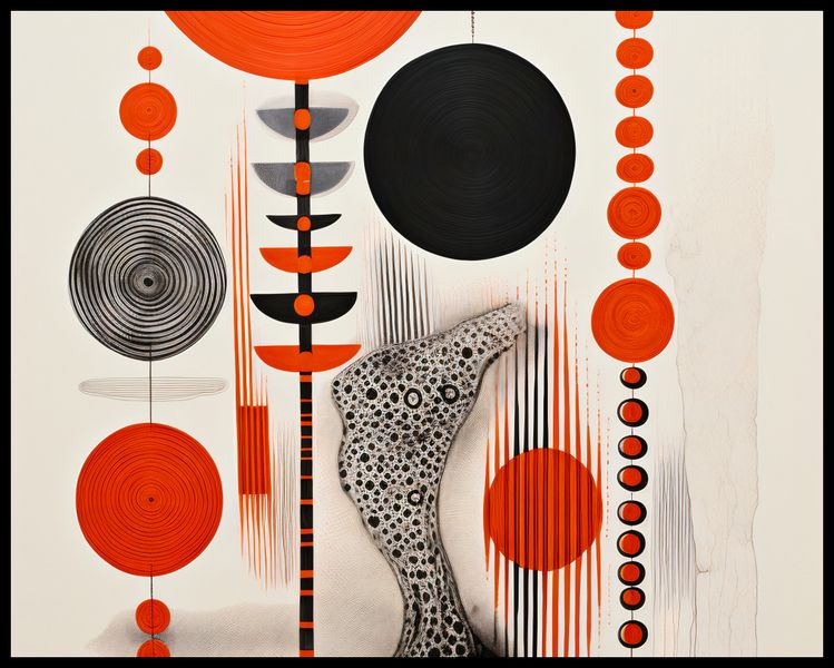 Plakat 76x60,5cm Kontrastowy Kosmos zdjęcie 2