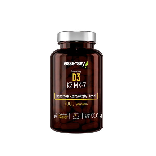 D3 K2 MK-7 90kaps. Essensey zdjęcie 1