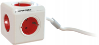 Listwa kostka zasilająca PowerCube Extended DE 5 gniazd kabel 1.5m