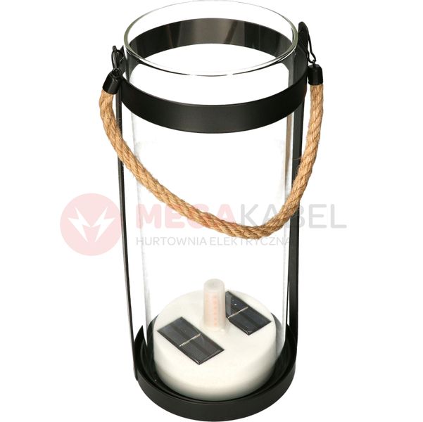 Lampa solarna ogrodowa latarnia LANTERN COLUMN LED HK-SL606-2 MK zdjęcie 4