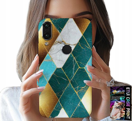 ETUI DO HUAWEI P SMART 2019 - ELEGANCKIE MODNE WZORY CASE + FOLIA na Arena.pl