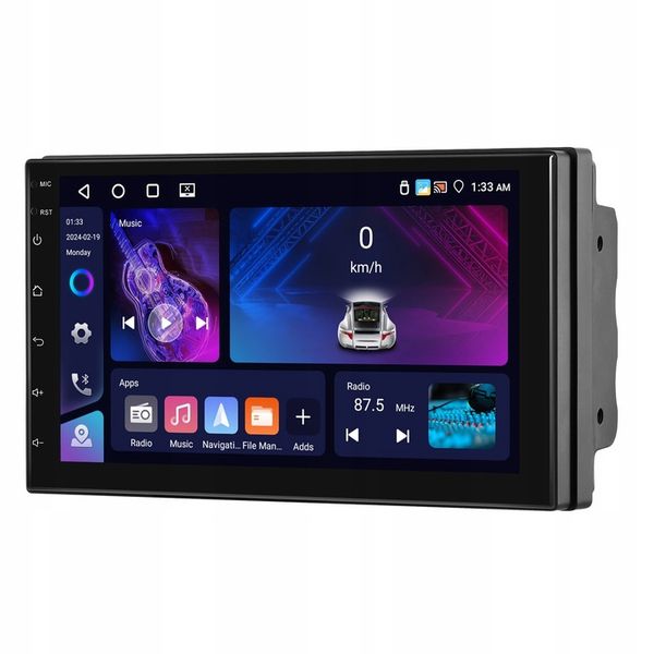 RADIO SAMOCHODOWE 2 DIN 6GB RAM ANDROID AUTO CARPLAY ANDROID 15 RDS zdjęcie 6