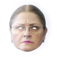 maska papierowa krystyna pawłowicz trybunał