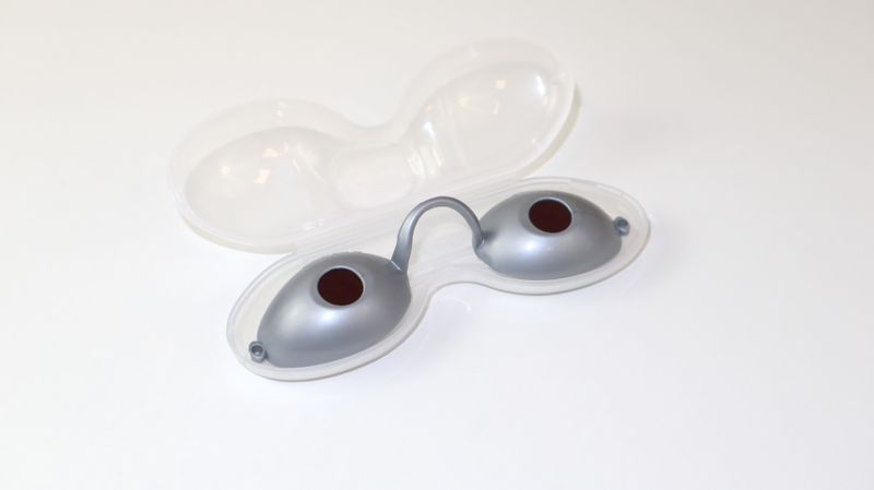 Vision2 Okulary Ochronne Do Opalania Srebne zdjęcie 6