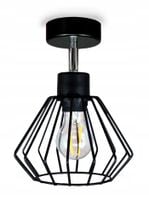 LAMPA KINKIET ŚCIENNY regulowany loft BRYLANT drut