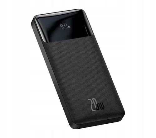 Powerbank Baseus Bipow 10000 mAh PD QC LED 20W 2x USB USB-C Czarny na Arena.pl