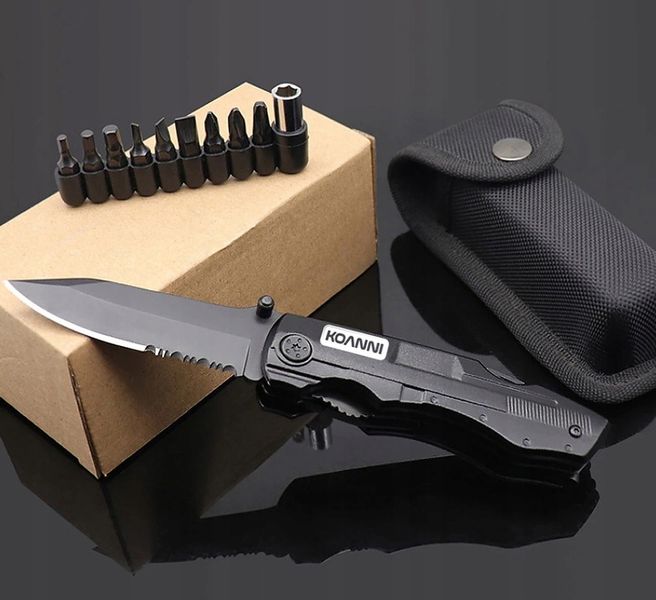 MULTITOOL NARZĘDZIE WIELOFUNKCYJNE SURVIVAL 21w1 zdjęcie 2