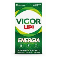 VIGOR UP! ENERGIA 60 tabletek LEKKO USZKODZONE OPAKOWANIE