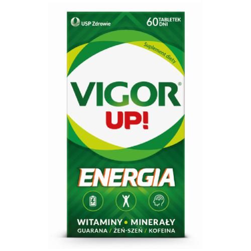 VIGOR UP! ENERGIA 60 tabletek LEKKO USZKODZONE OPAKOWANIE zdjęcie 1