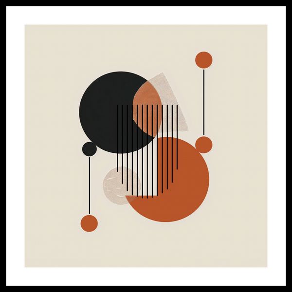 Plakat 60x60cm Dynamika i Kształt zdjęcie 3