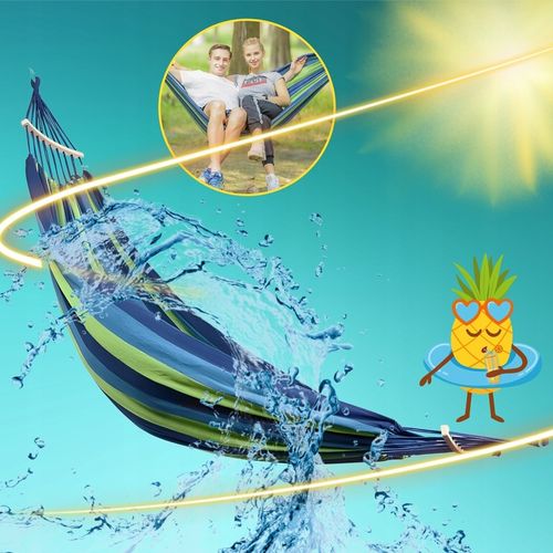 HAMAK OGRODOWY DWUOSOBOWY XXL 2 Osobowy Turystyczny Z DRĄŻKIEM DUŻY na Arena.pl