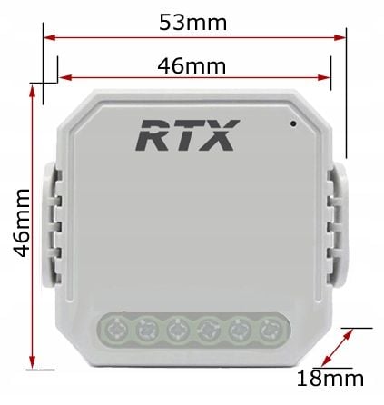 RTX Moduł STEROWNIK BRAMY GARAŻOWEJ ZIGBEE TUYA SMART + CZUJNIK na Arena.pl