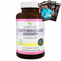 MEDVERITA LACTOBACILLUS GASSERI 3MLD CFU 120 kaps TRAWIENIE METABOLIZM