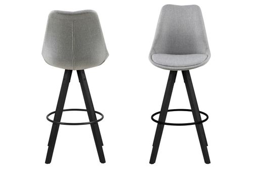 Stołek barowy Dima Melange grey/black na Arena.pl