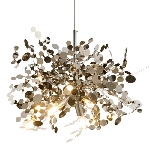 Lampa wisząca MONETTI chrom 40 cm na Arena.pl