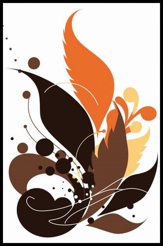 Plakat 53x81cm Ognie Jesienne na Arena.pl