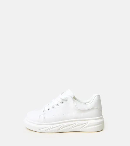 Białe sneakersy na platformie Rosier 38 na Arena.pl