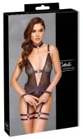 cottelli collection body bondage l z paskami do pończoch i akcesoriami