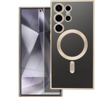 Futerał ELECTRO MAG COVER kompatybilny z MagSafe do SAMSUNG S25 FE złoty