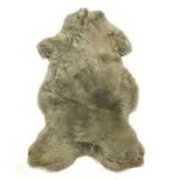 Skóra owcza szara strzyżona