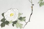 Plakat 91,5x61cm  Blossomed Flower, Seitei Japoński Vintage